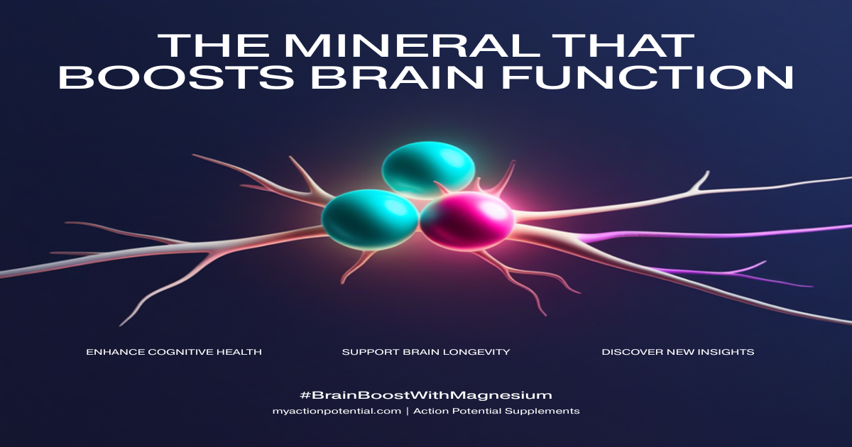 AI-assisted illustration: The mineral that helped brains function 7 years younger