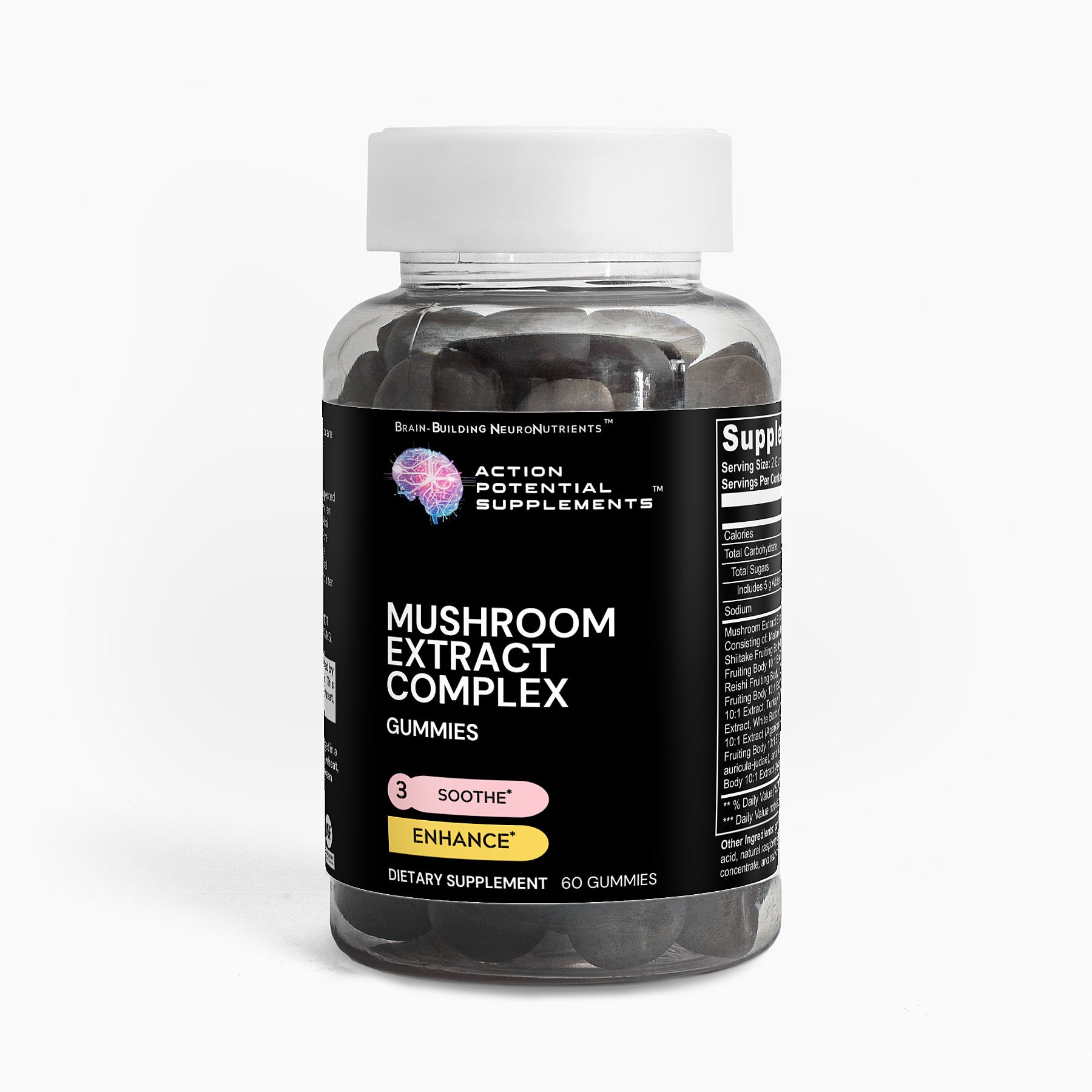 Mushroom Extract Complex - Product front label