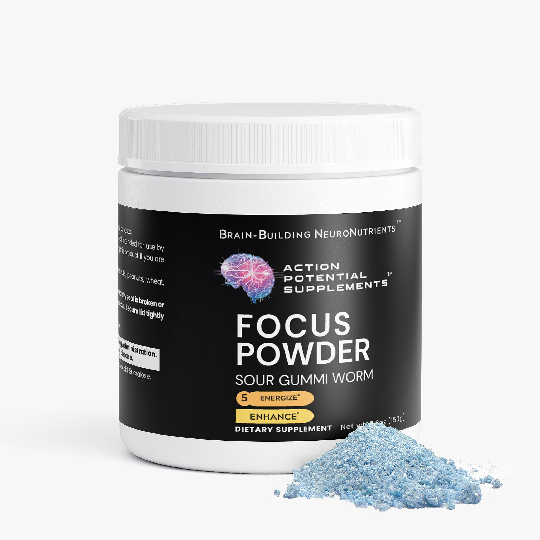 Focus Powder (Sour Gummi Worm)