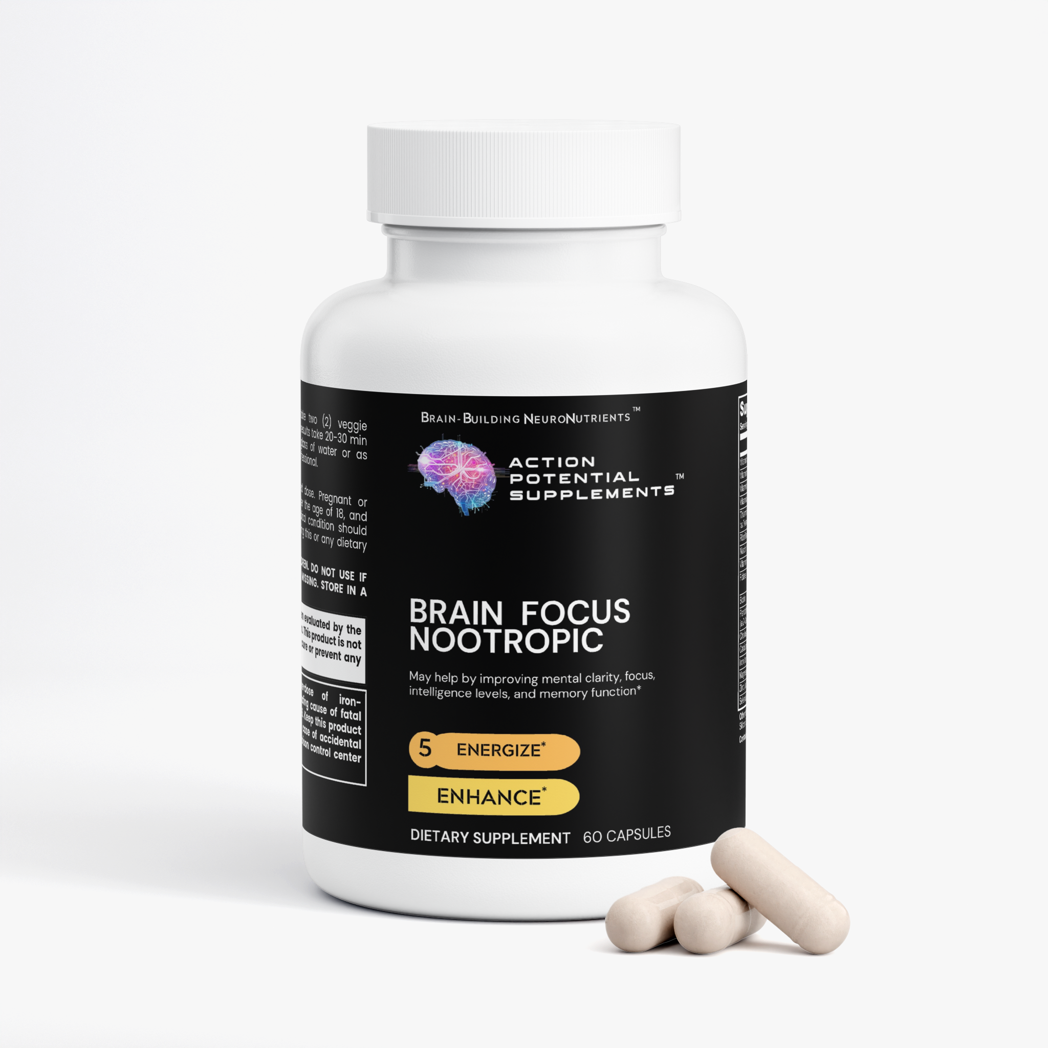 Brain Focus Nootropic Formula