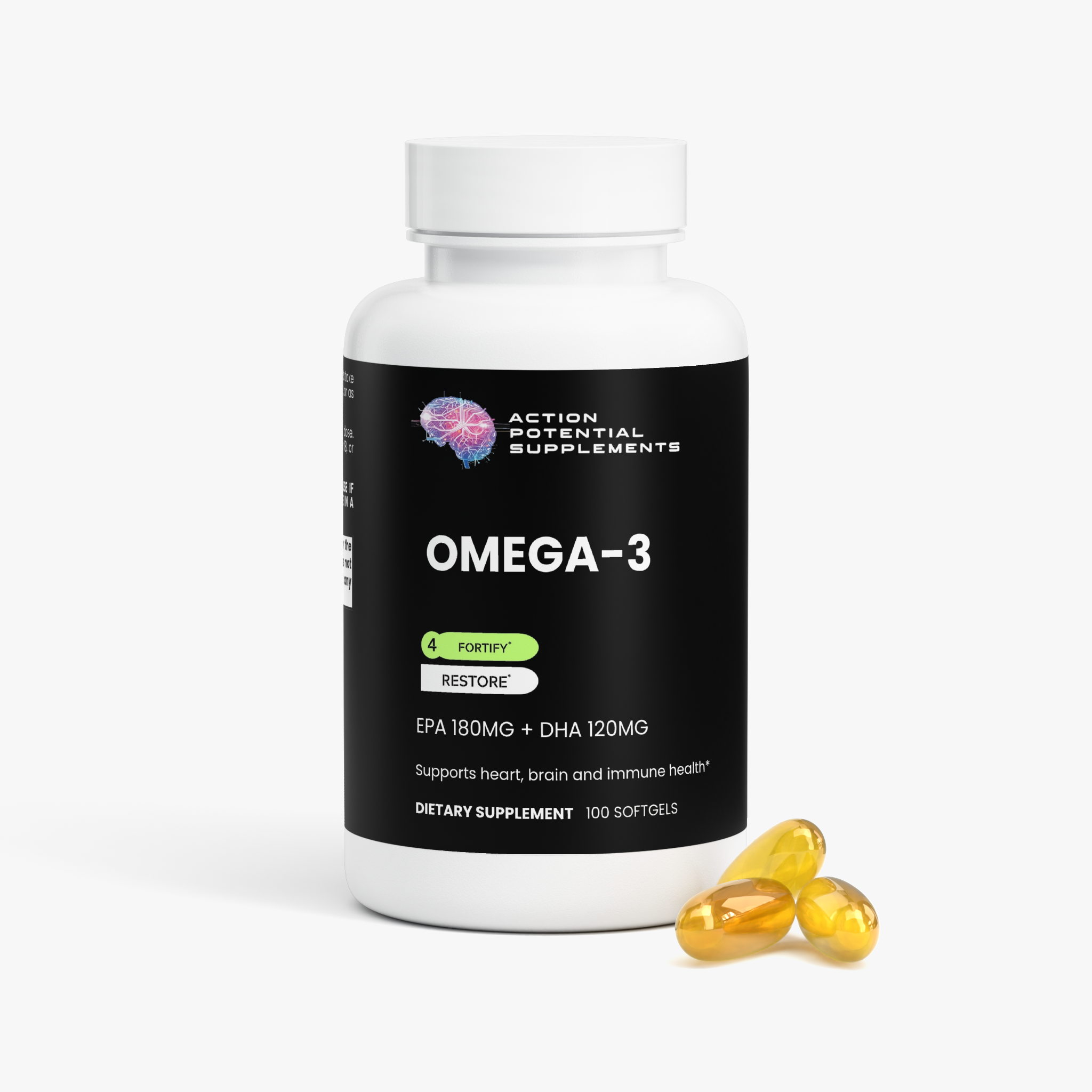 Omega-3 EPA 180mg + DHA 120mg
