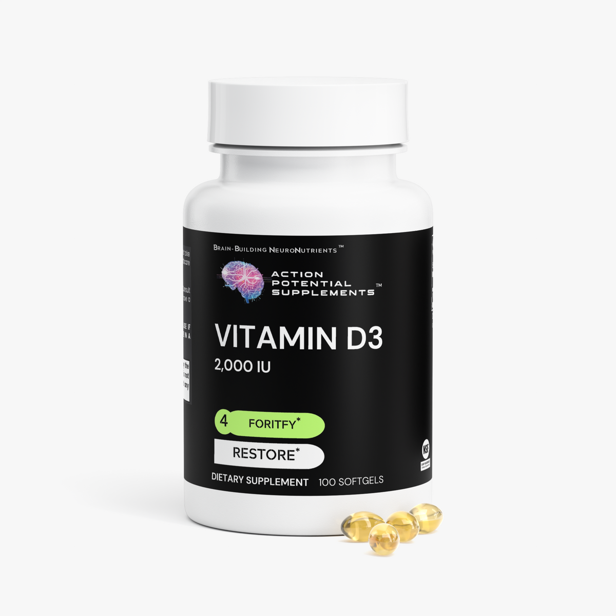 Vitamin D3 2,000 IU