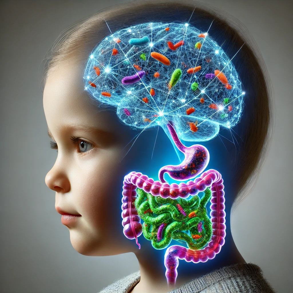 AI-assisted illustration: Probiotics and Autism Spectrum Disorder