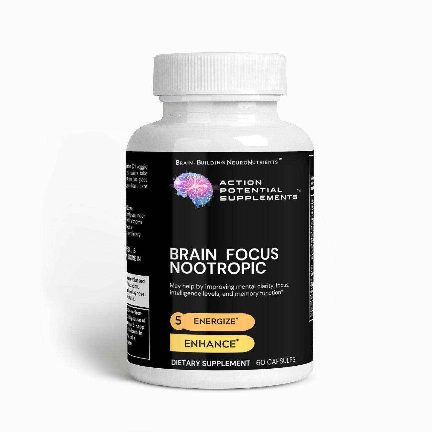 Brain Focus Nootropic Formula