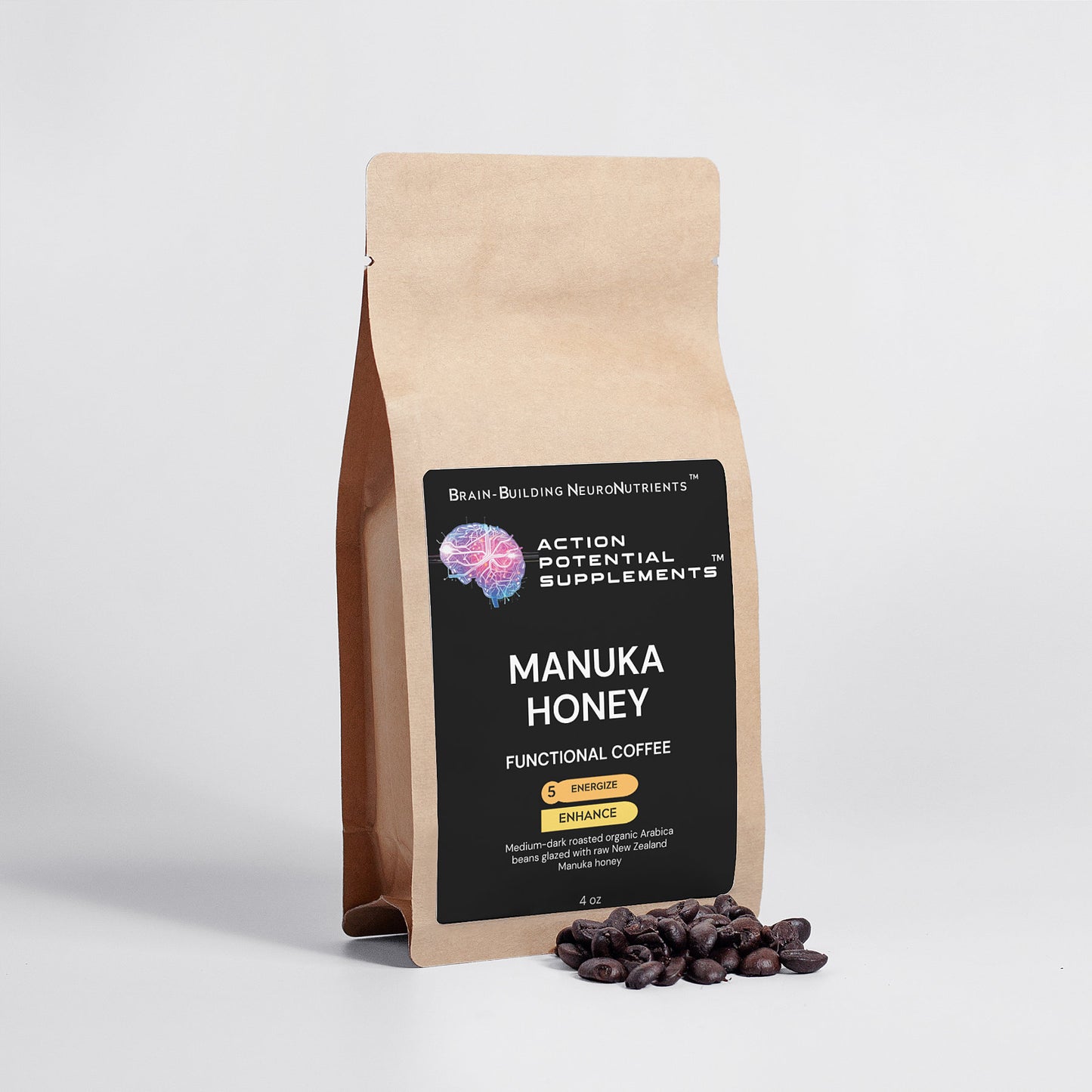 Functional Coffee - Manuka Honey 4oz