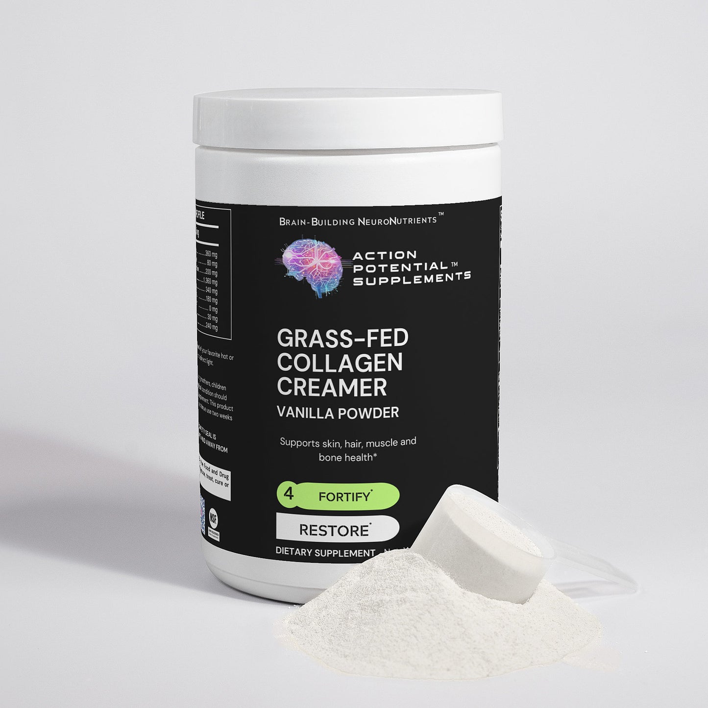 Grass-Fed Collagen Creamer (Vanilla)