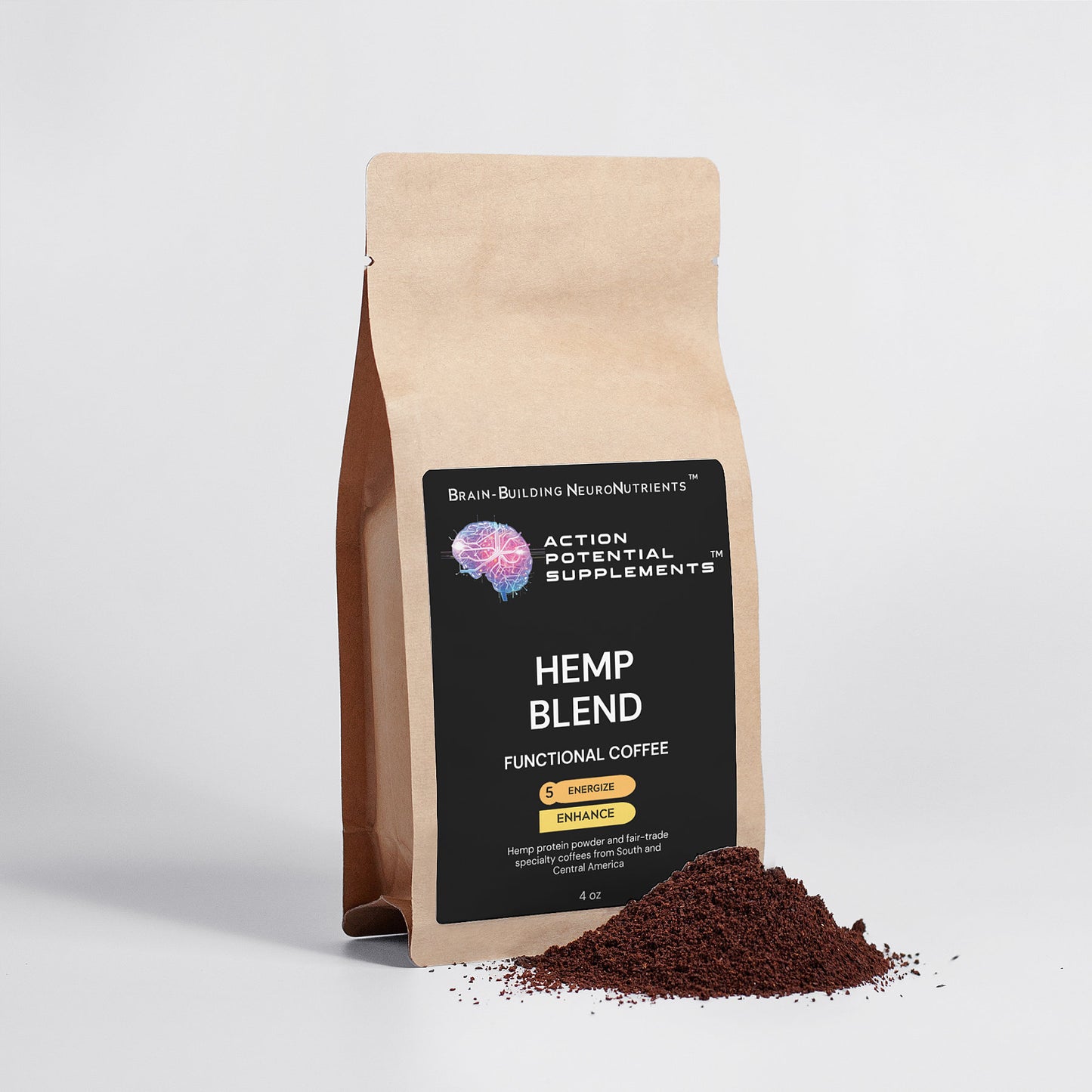 Functional Coffee - Organic Hemp Blend 4 oz