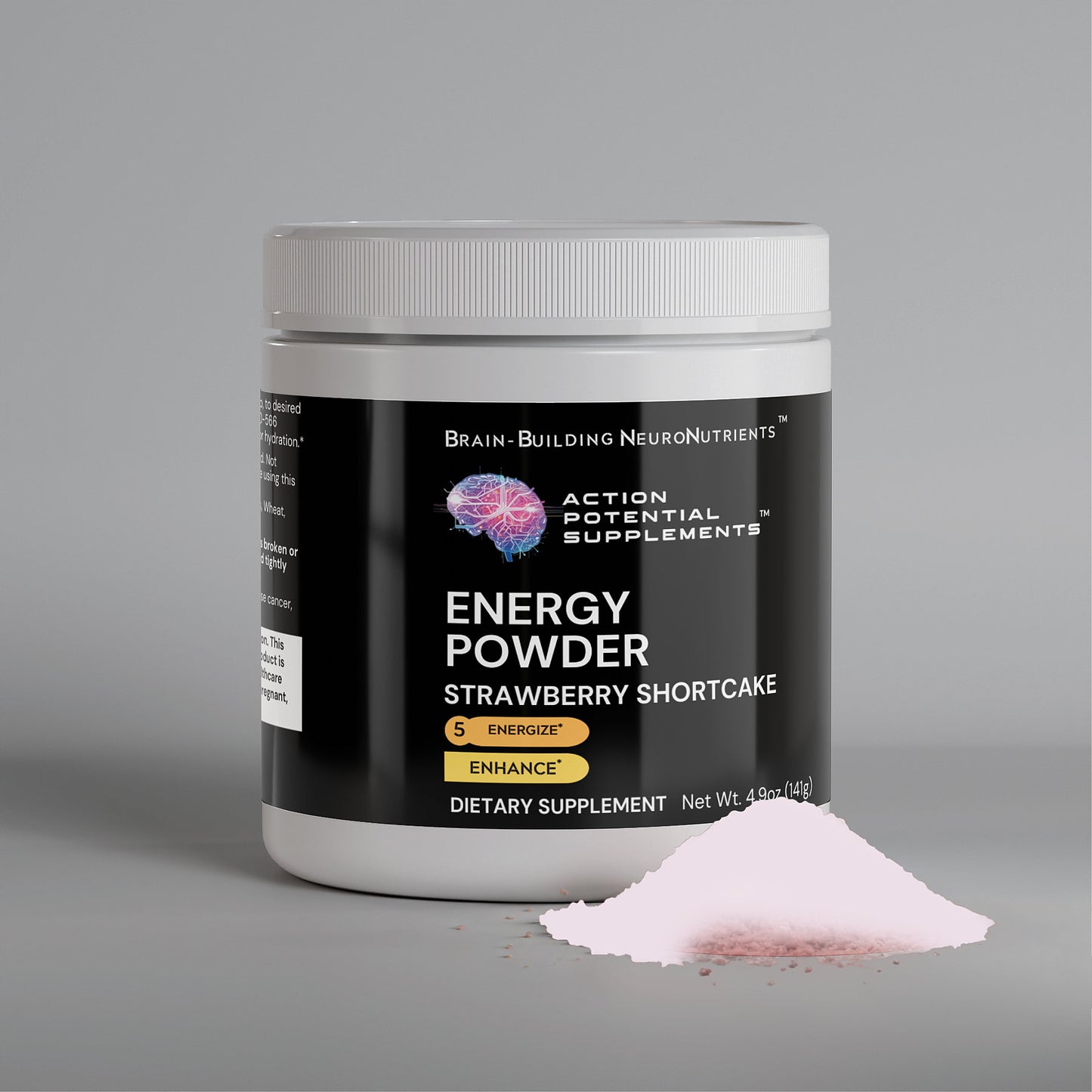 Energy Powder (Strawberry Shortcake)