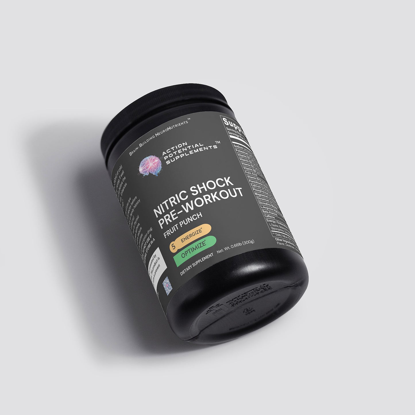 Nitric Shock Pre-Workout Powder (Fruit Punch)