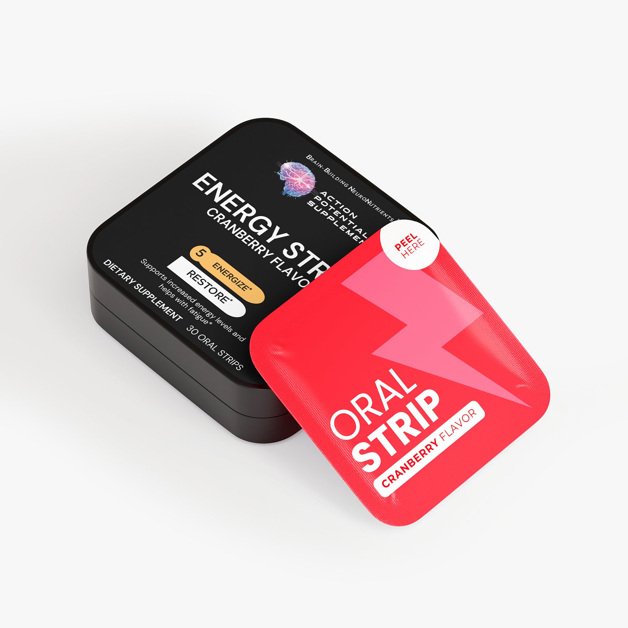 Energy Strips - Tin - Product side view