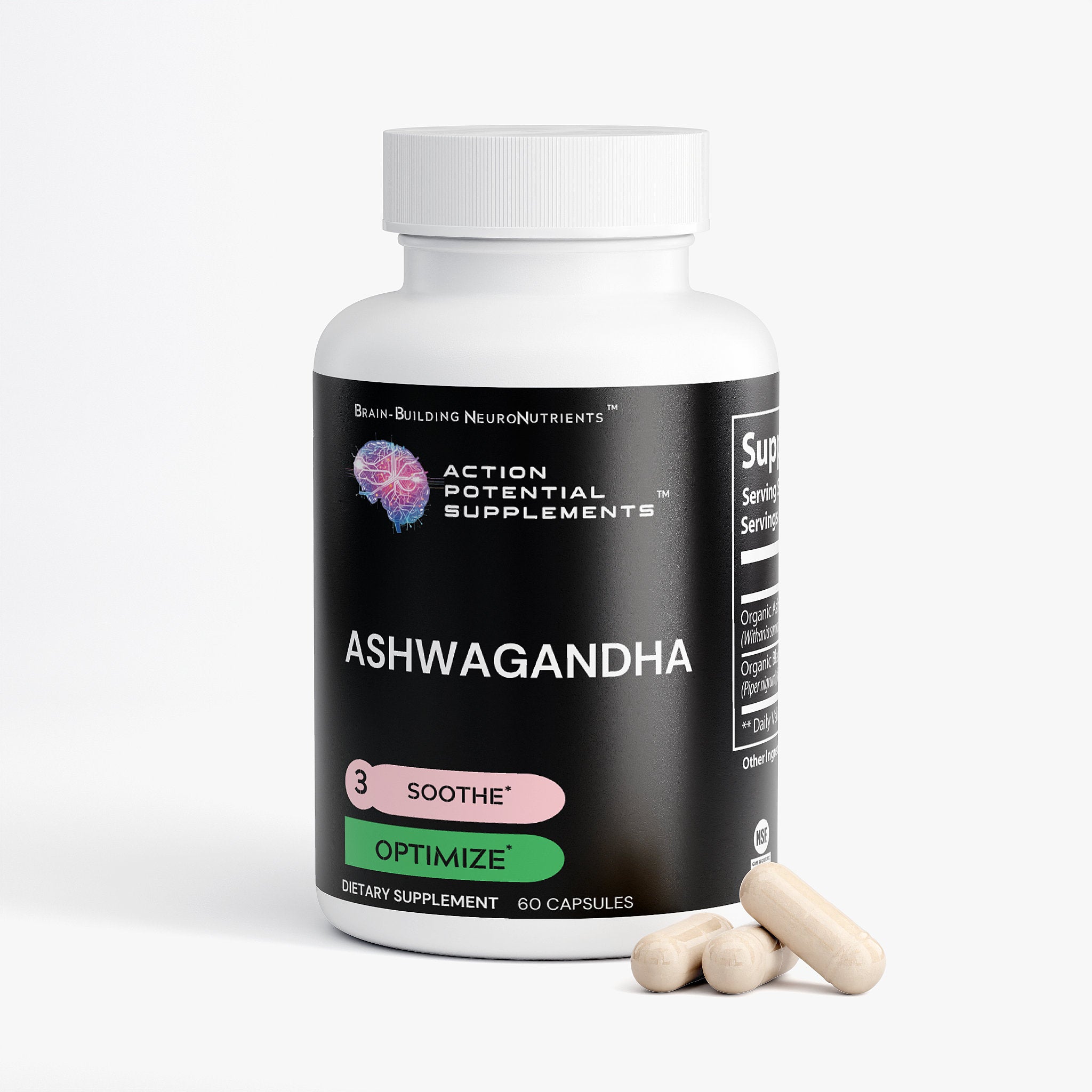 Ashwagandha - Product front label