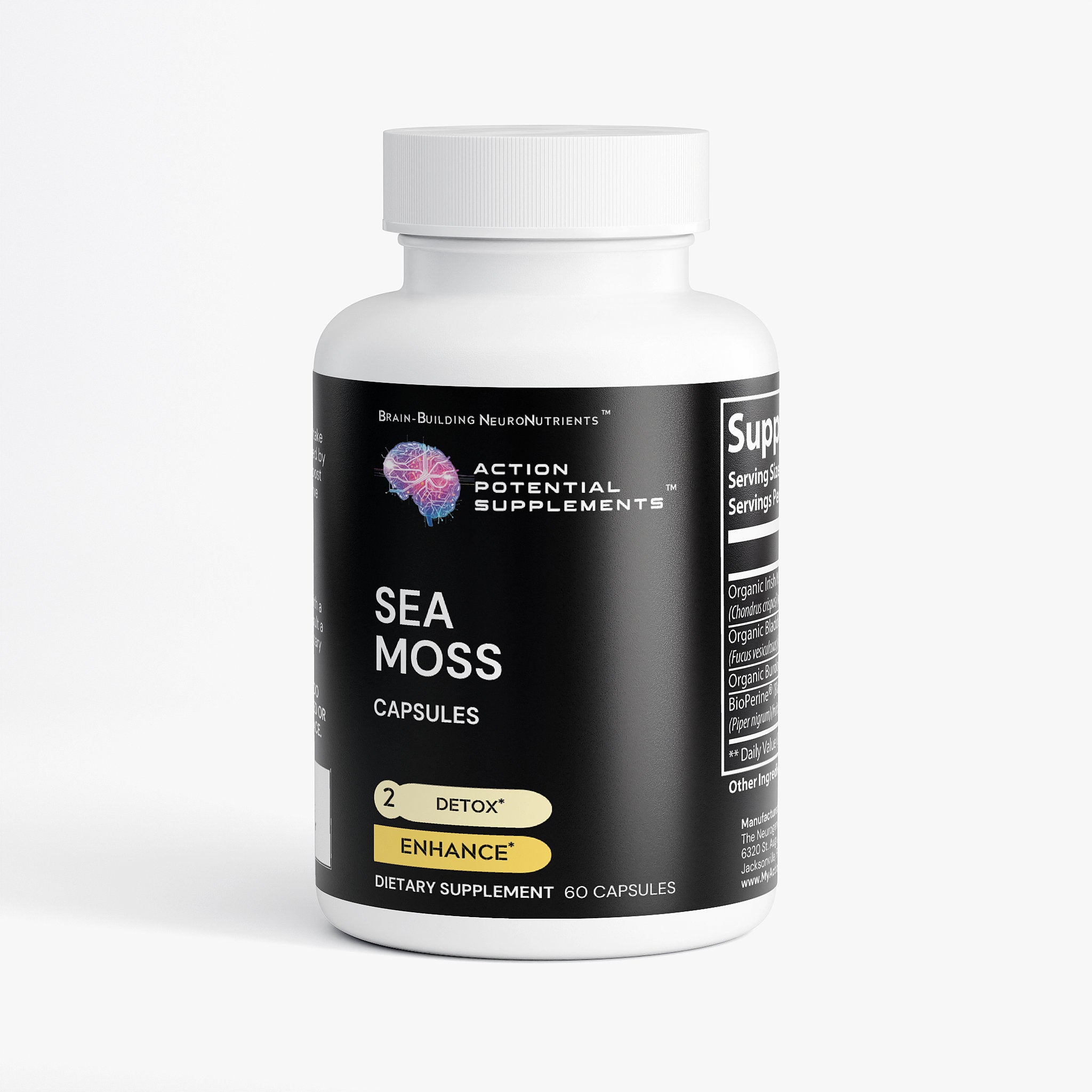 Sea Moss - Product front label