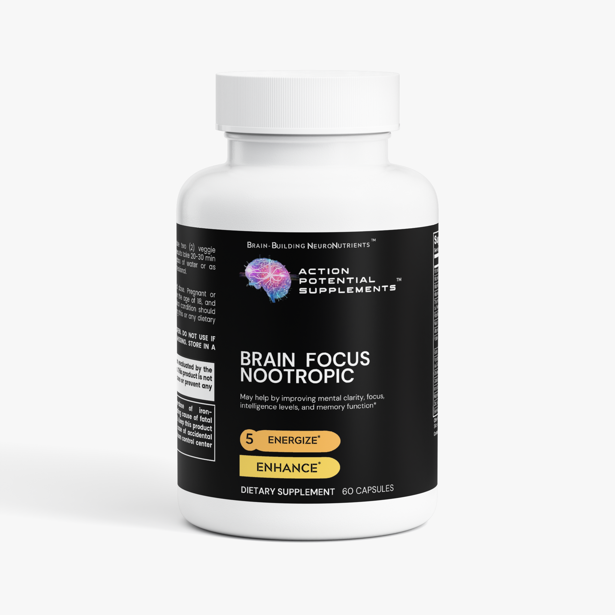 Brain Focus Nootropic Formula